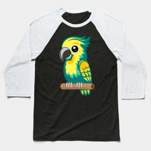 Parrot Paradise Baseball T-Shirt